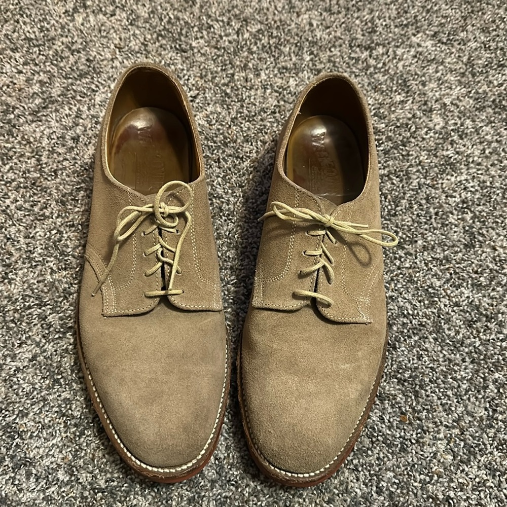 Walkover Light Tan Suede Oxfords Men’s 10.5